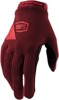 Ridecamp Gloves - Brick Short Cuff Women's Medium