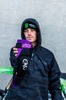 EVS Slayco96 Knee Guard Pair Purple/Black S/M - Knee guards Small/Medium Purple/Black by EVS