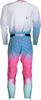 Moose Sahara Jersey White Blue Pink Men's Medium - Lightweight mesh jersey for off-road riders