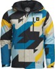 Thor Brave Tour Jacket Blue/Black/Gray/Yellow Men's Large - All-weather insulated jacket for men, size L