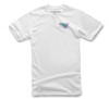 Alpinestars Racing Tri Tee White 2X-Large - Short sleeve cotton tee, White, 2X-Large