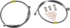 Stainless Steel Front 2-Lines Brake Line Kit - For 03-07 Suzuki SV1000S