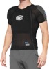 100% Tarka Body Armor Short Sleeve Black Unisex Size L - Short sleeve body armor with chest and back protection