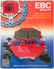 X Series Carbon Graphite Brake Pads and Shoes - Fa686X Brk Pad Ebc