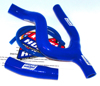 Silicone Y-Hose Kit Blue - For 2019 Husqvarna FC KTM SXF 250