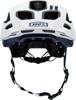 100% Altec Bicycle Helmet Gloss White S/M Unisex - Smartshock bike helmet in gloss white, S/M, unisex