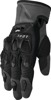 Thor Terrain Gloves 2XL Charcoal/Black Men's - Men's 2XL gloves in Charcoal/Black