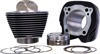 S&S 132" Big Bore Kit Wrk Blk w/ Highlight Fits Milwaukee-Eight