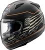 Arai Signet-X US Flag Helmet Black Frost - Large - Full-face helmet with US Flag graphic Arai Signet-X US Flag Helmet Black Frost - Large - Full-face helmet with US Flag graphic