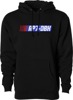 DBK Speedway Hoodie Black Large - Black large hoodie, 70/30 cotton-poly blend