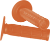 Radial Half Waffle Motorcycle Grips Orange 7/8" Radial Half Waffle Motorcycle Grips Orange 7/8"