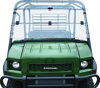 QuadBoss Folding Windshield For 09-22 Kawasaki Mule 4010 - For 09-22 Kawasaki KAF620M Mule 4010 4x4