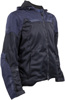Speed and Strength Trial By Fire Mesh Jacket Navy Small - Mesh riding jacket Navy Small