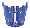 EVS T5 Pinner Visor - Blue/White EVS T5 Pinner Visor - Blue/White