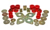 Red Body Cab Mount Set Fits 01-04 Toyota Pickup 2WD/4WD (Exc T-100/Tundra)