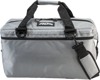 AO Coolers 36 Pack Ballistic Cooler Silver - 36 can soft cooler with ballistic silver exterior