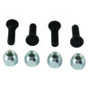 QuadBoss Wheel Stud & Nut Kit Front For 06-09 Yamaha Rhino - Fits 06-09 Yamaha YXR450 Rhino 4x4 front wheels