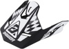 Answer AR1 Sweep Visor Black/White - Replacement visor for Answer AR1 Sweep helmet