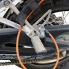 Giant Loop QuickLoop Security Cable 84 Inch Orange - 84 in. high-visibility orange security cable
