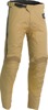 Thor Hallman Legend Pants Tan Mens Size 28 - Vintage-inspired off-road pants in tan, size 28