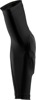 100% Teratec Elbow Guards Black Adult Size S - Slip-on bicycle elbow guards, Black, Size S