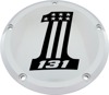 Custom Engraving 6in M8 Softail Derby Cover 131 Chrome For Harley - Chrome derby cover For Harley M8 Softail 2018-2022