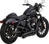 Vance & Hines Big Radius 2-2 Black Exhaust Fits Sportster 14-22