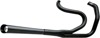 Supermeg 2-1 Black Exhaust System - For 07-11 Harley Davidson Softail