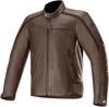 Hoxton V2 Leather Street Riding Jacket Brown US 58