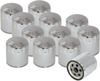 S&S Cycle Chrome Oil Filter 12 Pack For Harley-Davidson Models