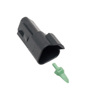 Namz 3-Wire Deutsch DT Receptacle & Wedgelock - Black