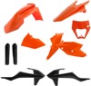Full Plastic Kit - Orange/Black Original 2019 - Fits Many 17-19 KTM 150-500