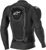 Alpinestars Bionic Pro v3 Plasma Jacket XL Black/Red/White - Protective riding jacket with CE armor, Size XL