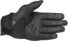 Mustang V2 Leather Motorcycle Gloves Black 3X-Large