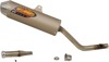 FMF Q4 Slip-On Exhaust with Spark Arrestor Silver For Honda CRF150F/230F