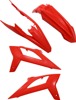 Acerbis Body Plastic Kit Beta RR/RS 20-22 Red - Plastic kit for Beta RR/RS 2020-2022 models