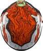 ICON Airform Trick or Street 3 Helmet - Large Orange/White - Full face helmet with Trick or Street 3 graphic