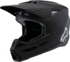 Alpinestars SM3 Youth Solid Helmet Black Matte YS - Youth Small matte black MX helmet by Alpinestars Alpinestars SM3 Youth Solid Helmet Black Matte YS - Youth Small matte black MX helmet by Alpinestars