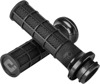 ODI Hart-Luck V-Twin Lock-On Grips Black For Harley Throttle-By-Wire - Lock-On grips, black. For Harley Throttle-By-Wire models