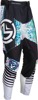 Moose Sahara Pants Mens 38 Black Blue White Aqua - Breathable off-road pants, size 38, men's