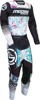 Moose Sahara Offroad Pants Men's 34 White Blue Aqua Black - Breathable offroad pants, men's size 34