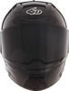 6D ATS-1R Solid Full Face Helmet 2XL Black Gloss Unisex - Full face carbon helmet, 2XL, Black Gloss