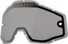 100% Dual Pane Vented Smoke Lens for Accuri Racecraft Strata Goggles