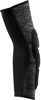 100% Ridecamp Elbow Guards Black Gray Adult Unisex Size S - Lightweight slip-on elbow guards for cycling