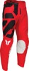Thor Youth LAUNCHMODE Forge Pants White Black Red Size 28 - Youth MX riding pants in White/Black/Red, size 28