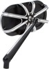 Arlen Ness 10-Gauge Left Mirror Black Aluminum