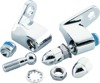 Bikers Choice Chrome Front Turn Signal Mounting Kit Universal - Universal chrome front turn signal mounting kit