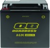 QuadBoss AGM Battery QBX14-FA Maintenance-Free Fits 89-90 Honda FL400R