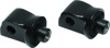 Splined Passenger Peg Adapter Black Tapered - Kuryakyn 8924
