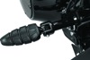 Splined Passenger Peg Adapter Black Tapered - Kuryakyn 8924